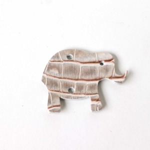 Elefant Cocco Oro aus Leder