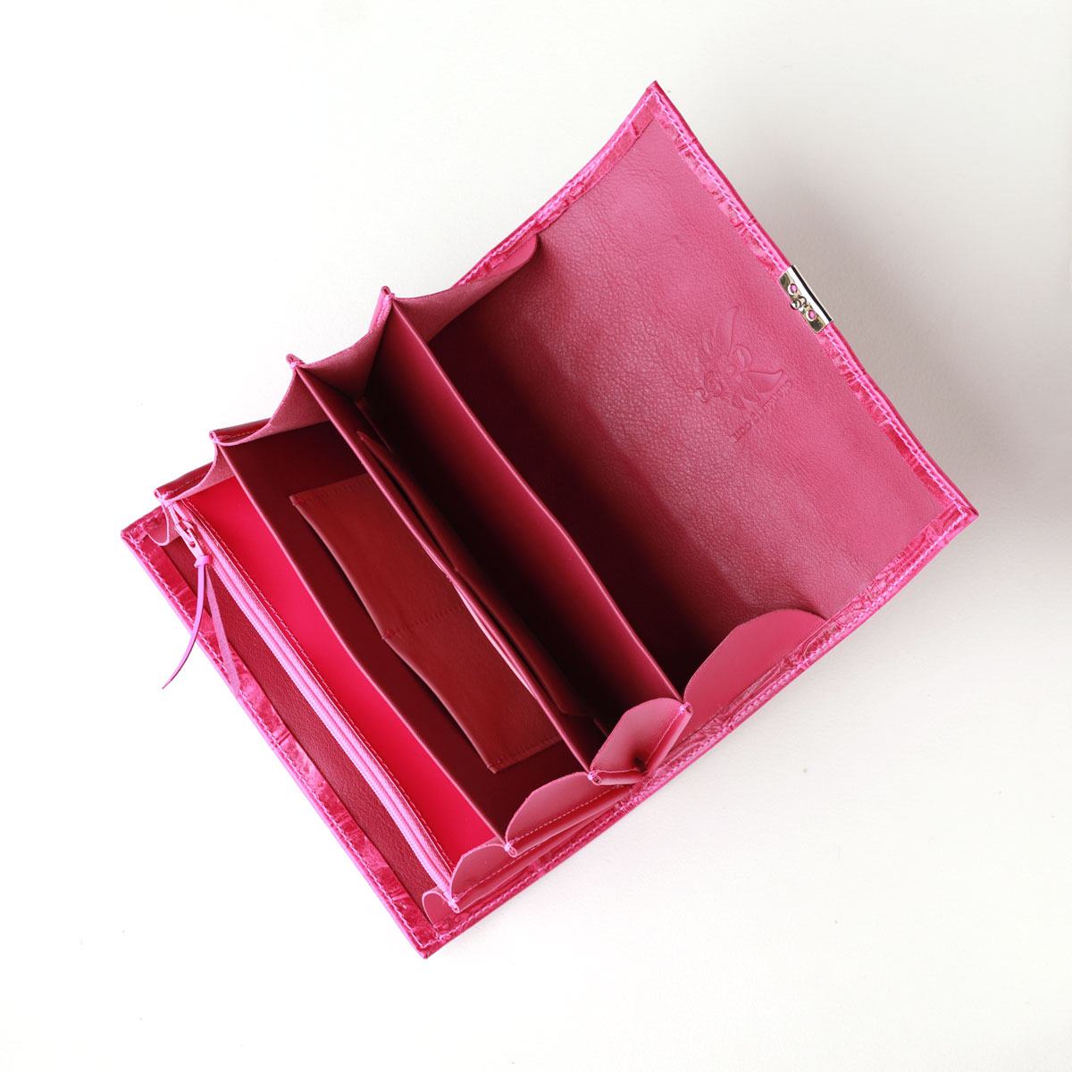 elfenklang ausgefallene frauen portemonnaies leder pink